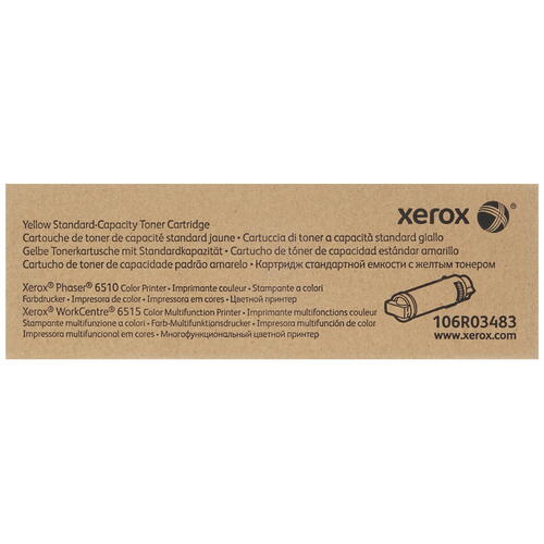 Купить Картридж лазерный Xerox 106R03483 желтый, с чипом  1252073. Характеристики, отзывы и цены в Донецке
