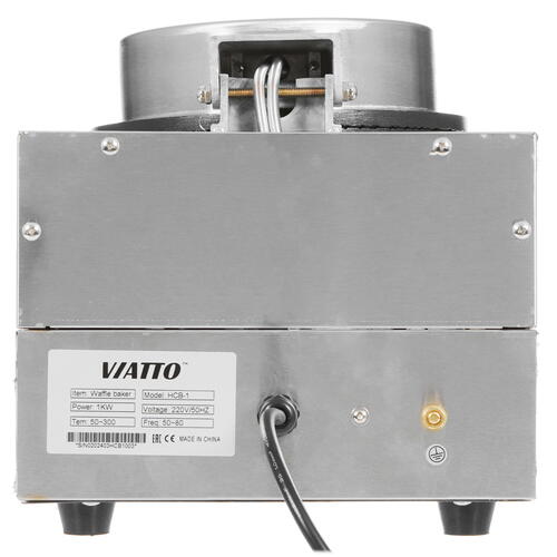 Купить Вафельница Viatto HCB-1 серебристый  9926576. Характеристики, отзывы и цены в Донецке