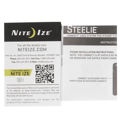 Купить Держатель автомобильный Nite lze Steelie Connect Case черный  1087986. Характеристики, отзывы и цены в Донецке