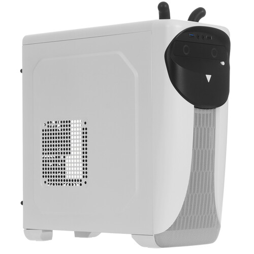 Купить Корпус GameMax Cute Owl BK [Cute OWL White-Black] белый  5618843. Характеристики, отзывы и цены в Донецке