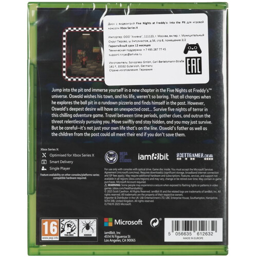 Купить Игра Five Nights at Freddy's: Into the Pit (Xbox Series X)  5630244. Характеристики, отзывы и цены в Донецке
