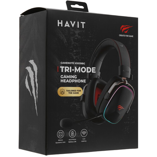 Купить Беспроводные/проводные наушники HAVIT H2039BG черный 2025  9271081. Характеристики, отзывы и цены в Донецке