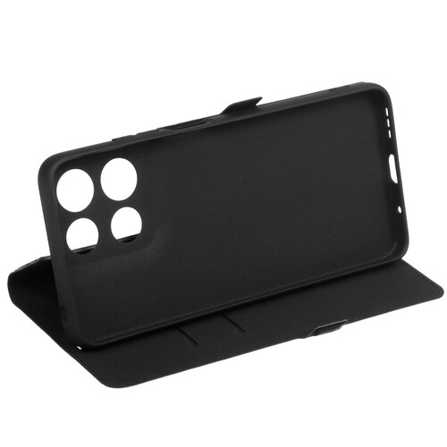 Купить Чехол-книжка  BoraSCO для Motorola Moto G15 черный  5628690. Характеристики, отзывы и цены в Донецке