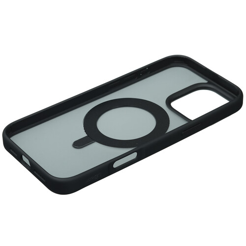 Купить Накладка  uBear Clip 360 Mag Case для Apple iPhone 16 Pro Max черный/прозрачный  5474404. Характеристики, отзывы и цены в Донецке
