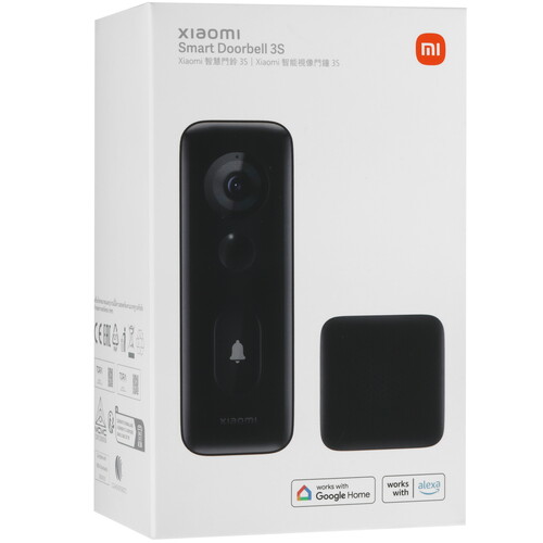 Купить Комплект умного звонка Xiaomi Smart Doorbell 3S  5406013. Характеристики, отзывы и цены в Донецке