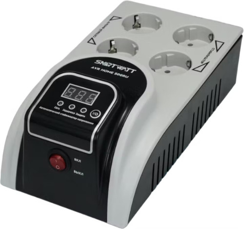 Купить Стабилизатор напряжения SMARTWATT AVR HOME 500RU  9098965. Характеристики, отзывы и цены в Донецке
