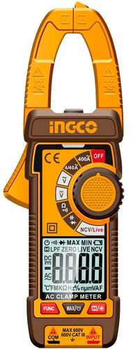 Купить Клещи токоизмерительные INGCO DCM62001  9409829. Характеристики, отзывы и цены в Донецке
