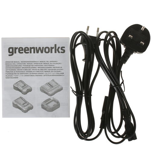 Купить Зарядное устройство GreenWorks 2932007 60V  4774865. Характеристики, отзывы и цены в Донецке