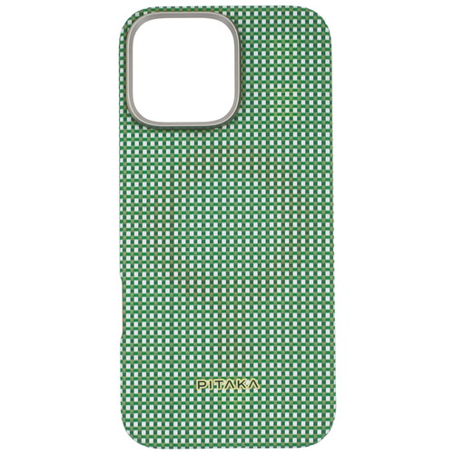 Купить Накладка  Pitaka Ultra-Slim Case для Apple iPhone 16 Pro Max зеленый/голубой  5492731. Характеристики, отзывы и цены в Донецке