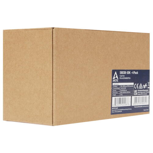 Купить Комплект вентиляторов Arctic Cooling S8038-10K  5437733. Характеристики, отзывы и цены в Донецке