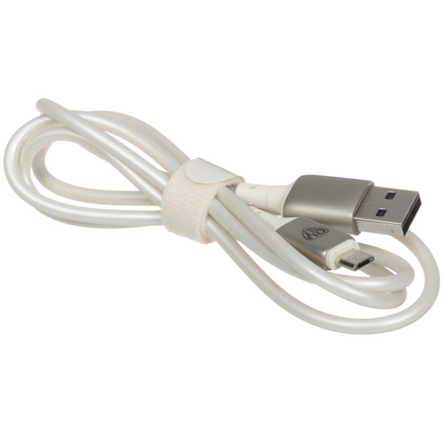 Купить Кабель круглый BY micro USB - USB 2.0 Type-A белый 1 м  5482177. Характеристики, отзывы и цены в Донецке