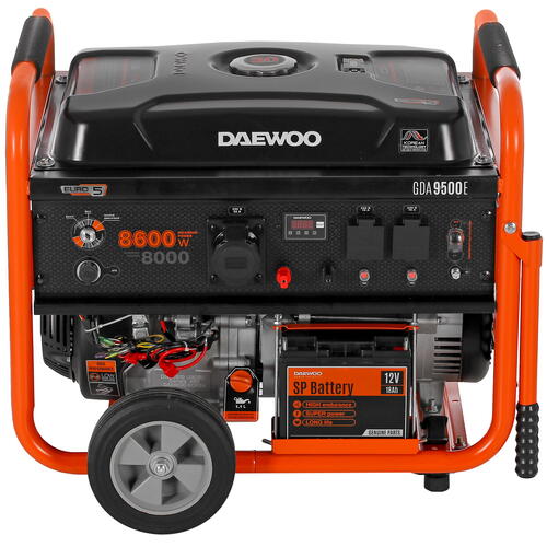 Купить Электрогенератор   бензиновый Daewoo GDA 9500E  5314074. Характеристики, отзывы и цены в Донецке