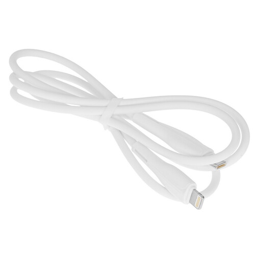 Купить Кабель круглый USAMS Lightning 8-pin - USB Type-C белый 1 м  5480434. Характеристики, отзывы и цены в Донецке