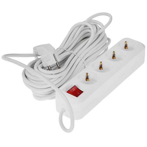 Купить Удлинитель TDM ELECTRIC Народный SQ1303-1429 белый  9277157. Характеристики, отзывы и цены в Донецке