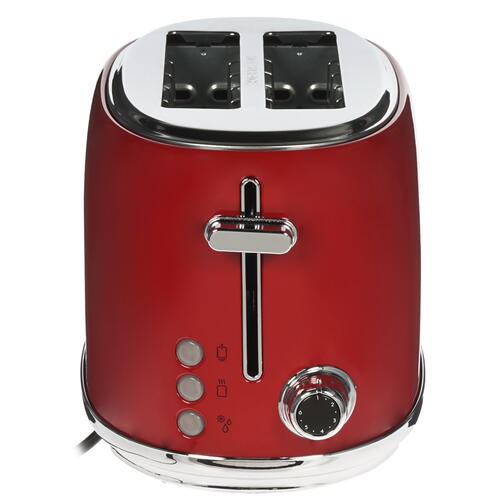 Купить Тостер TESLER TT-255 красный  8137460. Характеристики, отзывы и цены в Донецке