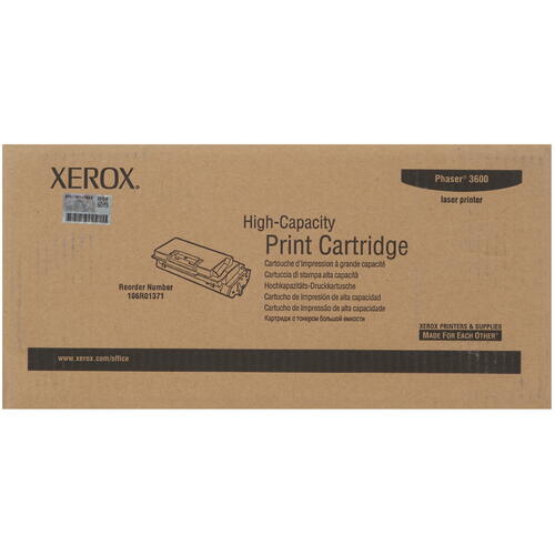 Купить Картридж лазерный Xerox 106R01371 черный  7937285. Характеристики, отзывы и цены в Донецке