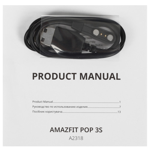 Купить Смарт-часы Amazfit Pop 3S  5425422. Характеристики, отзывы и цены в Донецке