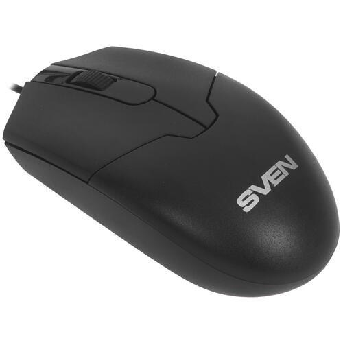 Купить Мышь проводная SVEN RX-30  черный  1386178. Характеристики, отзывы и цены в Донецке