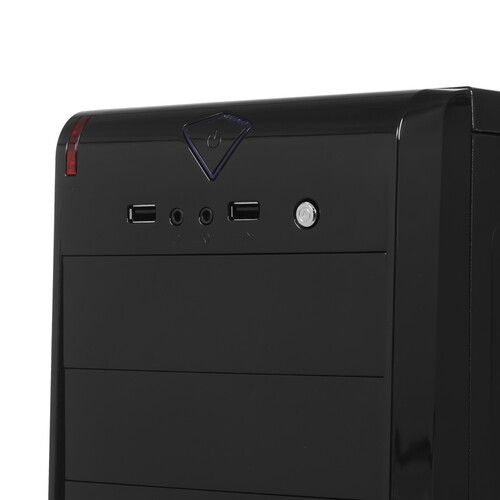 Купить Корпус ExeGate CP-601-CP350 [4895205102682] черный  8188244. Характеристики, отзывы и цены в Донецке