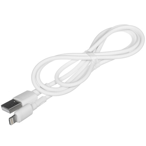 Купить Кабель круглый Hoco Lightning 8-pin - USB 2.0 Type-A белый 1 м  5475133. Характеристики, отзывы и цены в Донецке