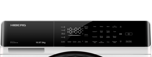 Купить Стирально-сушильная машина HIBERG i-DDQ9 - 10714 W белый  9079279. Характеристики, отзывы и цены в Донецке