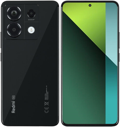 Купить 6.67" Смартфон Xiaomi Redmi Note 13 Pro 5G 256 ГБ черный  5482822. Характеристики, отзывы и цены в Донецке