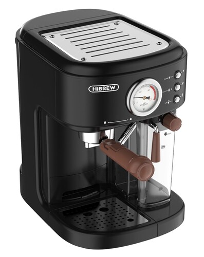 Купить Кофеварка рожковая Hibrew H8A черный  9156890. Характеристики, отзывы и цены в Донецке