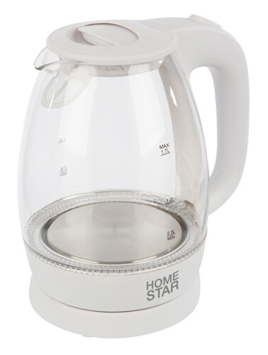 Купить Электрочайник Homestar HS-1012 белый  8145307. Характеристики, отзывы и цены в Донецке