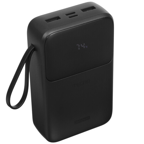 Купить Портативный аккумулятор Tecno S201 черный  5633622. Характеристики, отзывы и цены в Донецке