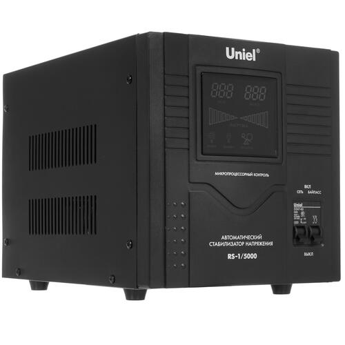 Купить Стабилизатор напряжения Uniel RS-1/5000  7901357. Характеристики, отзывы и цены в Донецке