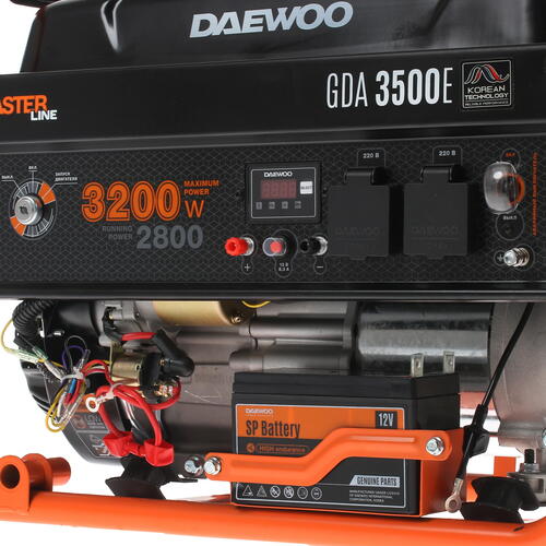 Купить Электрогенератор   бензиновый Daewoo GDA 3500E  1097877. Характеристики, отзывы и цены в Донецке