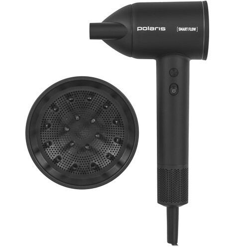 Купить Фен Polaris PHD 1120 черный  9230636. Характеристики, отзывы и цены в Донецке