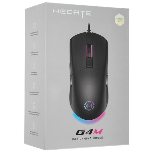 Купить Мышь проводная Edifier G4M  черный  5490763. Характеристики, отзывы и цены в Донецке