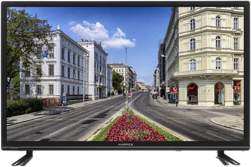 Купить 24" (60 см) Телевизор Harper 24R470T черный  1102095. Характеристики, отзывы и цены в Донецке
