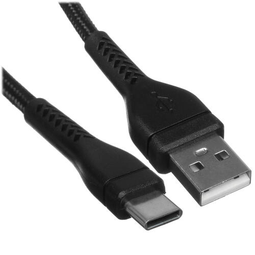 Купить Кабель круглый DEXP USB Type-C - USB 2.0 Type-A черный 1 м  1285493. Характеристики, отзывы и цены в Донецке