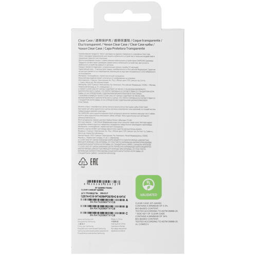 Купить Накладка  Samsung Clear Case для Samsung Galaxy A55 прозрачный  9078616. Характеристики, отзывы и цены в Донецке