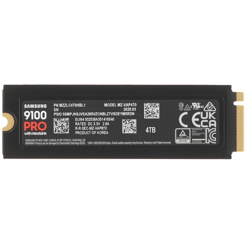 Купить 4000 ГБ M.2 NVMe накопитель Samsung 9100 PRO  5622189. Характеристики, отзывы и цены в Донецке