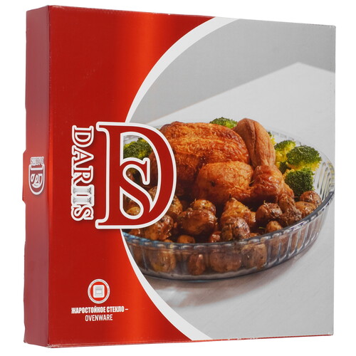 Купить Форма для выпекания Dariis 45214 прозрачный  9174087. Характеристики, отзывы и цены в Донецке