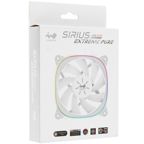 Купить Вентилятор InWin Sirius Extreme Pure ASE120P  5615547. Характеристики, отзывы и цены в Донецке