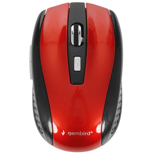 Купить Мышь беспроводная Gembird MUSW-330-3 красный  5020133. Характеристики, отзывы и цены в Донецке