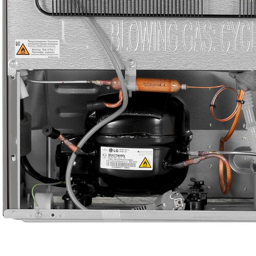 Купить Холодильник с морозильником   LG GA-B509MAUM серебристый  1686164. Характеристики, отзывы и цены в Донецке