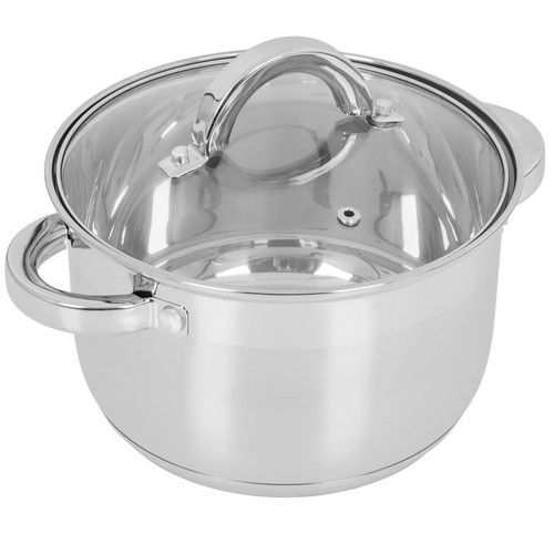Купить Кастрюля Appetite Rondy SH07293 2.9 л 18 см серый  9294713. Характеристики, отзывы и цены в Донецке
