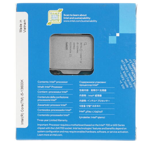 Купить Процессор Intel Core i5-13600K BOX  5076178. Характеристики, отзывы и цены в Донецке