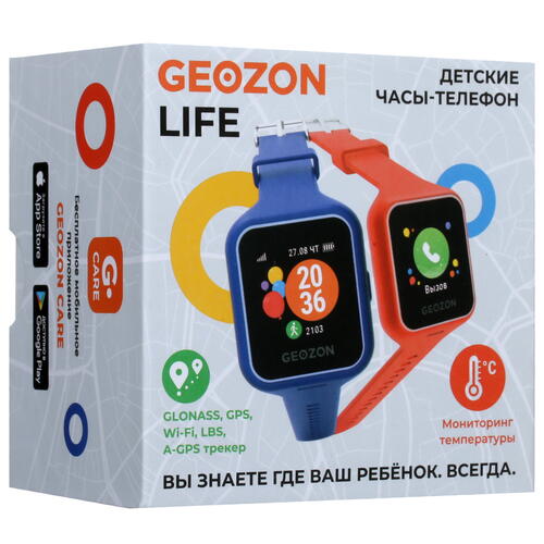 Купить Детские часы GEOZON Life красный  4732066. Характеристики, отзывы и цены в Донецке