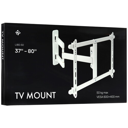 Купить Кронштейн для ТВ DEXP Mount LI80-45 белый  9092570. Характеристики, отзывы и цены в Донецке