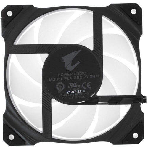 Купить Вентилятор GIGABYTE AORUS GP-AR120RFAN [28400-A12RF-1CSR] черный  4887467. Характеристики, отзывы и цены в Донецке