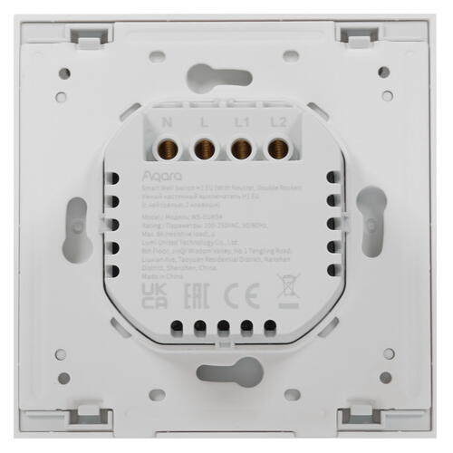 Купить Выключатель Aqara H1 EU WS-EUK04  4888229. Характеристики, отзывы и цены в Донецке