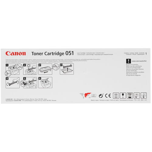 Купить Тонер-картридж лазерный Canon 051 2168C002 черный, с чипом  1336827. Характеристики, отзывы и цены в Донецке