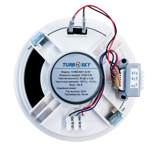 Купить Громкоговоритель потолочный Turbosky R-605  9142795. Характеристики, отзывы и цены в Донецке