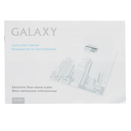 Купить Весы Galaxy GL 4803 белый  1107242. Характеристики, отзывы и цены в Донецке